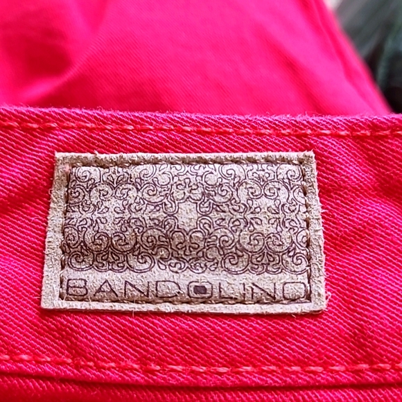 Bandolino ladies red jeans - Picture 3 of 4